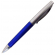 Ручка шариковая механическая 0,7 мм, синий, синий хромированный корпус, в футляре, Schreiber S3535