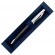 Ручка шариковая механическая 0,7 мм, синий, черный хромированный корпус, в футляре, Schreiber S3538