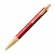 Ручка шариковая Parker  IM "Premium Red", красный корпус из латуни, с отделкой позолотой, М, (стержень синий), 2143644,7647639