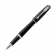 Ручка перьевая Parker Urban "Muted Black Core", корпус из латуни черного цвета, с отделкой хромом на колпачке, (перо F), 1931592, F309
