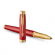 Ручка-роллер Parker IM "Premium Red", красный корпус из анодированного алюминия,, с отделкой позолотой, М, (стержень черный), 2143647