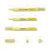 Маркер текстовый "Liquid Visioline V14 Pastel", желтый пастельный, клиновидный наконечник, 0,6-4,0 мм, Erich Krause 56023