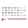 Карандаши цветные "Easycolor", 36 цветов, треугольные, Bruno Visconti 30-0033