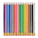 Карандаши цветные 18 цветов, стираемые с ластиком, пластиковые Каляка-Маляка ККМП18