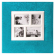 Фотоальбом «Свадебный», 20 листов, 300*320 мм, магнитный, синий, Brauberg 391128