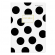 Тетрадь "Black polka dot", 40 листов, клетка, ассорти, 7-40-001/117