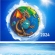 Календарь квартальный на 2024 год 3-х блочный «Фантастический дракон 2024. Челябинск», 295*730 мм, 3 гребня