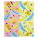 Дневник школьный 1-11 класс для девочки «Бананы и лимоны» 40 л, твердая обложка, матовая ламинация, Д40-1264