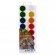 Краски акварельные 16 цветов "Zoo", пластиковая упаковка, с кистью, Луч 29С1726