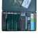 Набор карандашей чернографитных "Pitt Graphite", 26шт.,2H-9B, профессиональные, в наборе точилка и ластик, в металлическом пенале, Faber-Castell 112974