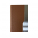 Визитница карманная 6*9 см, металлическая, с коричневыми вставками из кожзама, BR-101, 306577