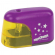 Точилка электрическая пластиковая "Stars" с контейнером, фиолетовая. Юнландия. 228425