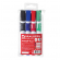 Набор маркеров для доски "Soft", 4 цвета, толщина 5 мм., Brauberg 151252