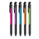 Ручка шариковая "Color zone stick", синяя, 0,7 мм, игольчатый стержень, на масляной основе, ассорти, Berlingo CBp_70950