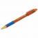 Ручка шариковая "Model-XL. Orange", синяя, 0,7 мм, с резиновым держателем, Brauberg 143246