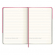 Книжка записная А6, 80 листов, линейка, розовый, линейка, серебряный, обложка ПВХ, 57603