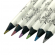 Карандаши цветные художественные для скетча 6 цветов "Sketch&art", утолщенные, грифель 4 мм, металлик, в картонной коробке , BV 30-0118/01