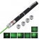 Указка лазерная, радиус 1000м, зеленый луч, 5 насадок, черн. корпус, клип, футляр, GP-02
