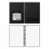 Блокнот А6 "Megapolis", 80 листов, клетка, на гребне, черная, пластиковая обложка, Erich Krause 50655