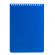 Блокнот А5  60 листов, клетка, на гребне, синий, для конференций, Brauberg 111274