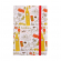 Блокнот А7 «Дневник путешественника», 96 листов, клетка, твердая обложка, на резинке, ассорти, М-3536