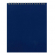 Блокнот для конференций А5, 60 листов, клетка, на гребне, синий, 8589