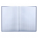 Книга учета А4, 96 листов в клетку, синяя твердая обложка, бумвинил, офсетный блок, Brauberg 130141