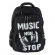 Рюкзак для мальчика "Music", черный, Bruno Visconti 12-002/59
