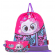 Ранец для девочки, капсульный, розовый, с наполнением, Across HK2021-8