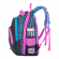 Рюкзак для девочки «Стрекоза», черно-розовый, ортопедическая спинка, Across ACR21-420-6