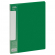 Папка с файлами 20 листов, зеленая, СТАММ ММ-30610 СТАНДАРТ 0,6мм