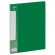 Папка с файлами  10 листов,  зеленая, СТАММ ММ-30605 0,6мм