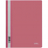 Скоросшиватель пластиковый А4 0,18мм розовый, СТАММ ММ-31268