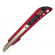 Нож канцелярский 9 мм, малый, красный, Lamark CK0209