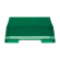 Лоток для бумаг, горизонтальный СТАММ ФАВОРИТ тонированный зеленый, ЛТГ-30564